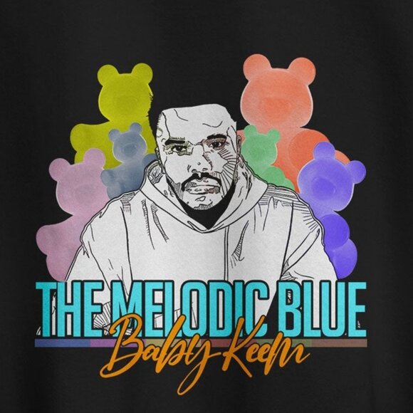 Baby Keem Sweatshirt The Melodic Blue Sweater Rapper Music 17 - Picture 2 of 5